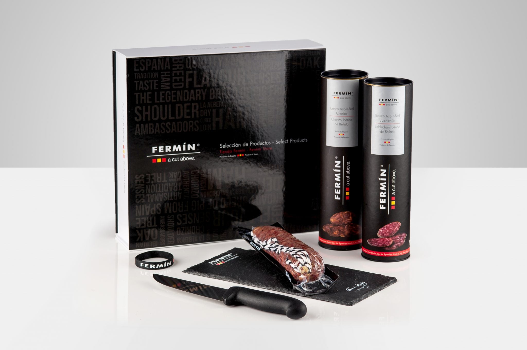Acorn-Fed Charcuterie Gift Box by Fermin - Dao Gourmet Foods