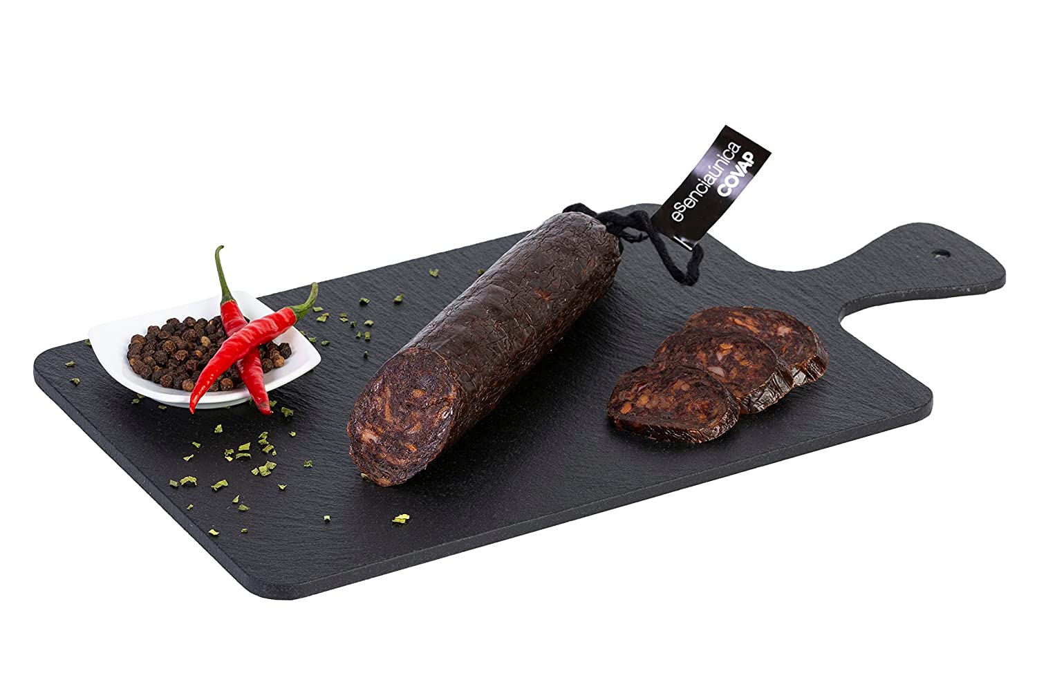 Acorn-fed 100% Iberico Cured Blood Sausage by Covap