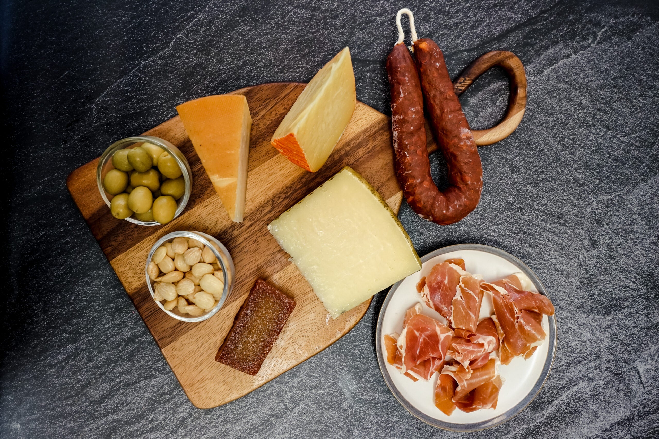 A Little Bit of Spain | Jamon Serrano | Manchego Cheese