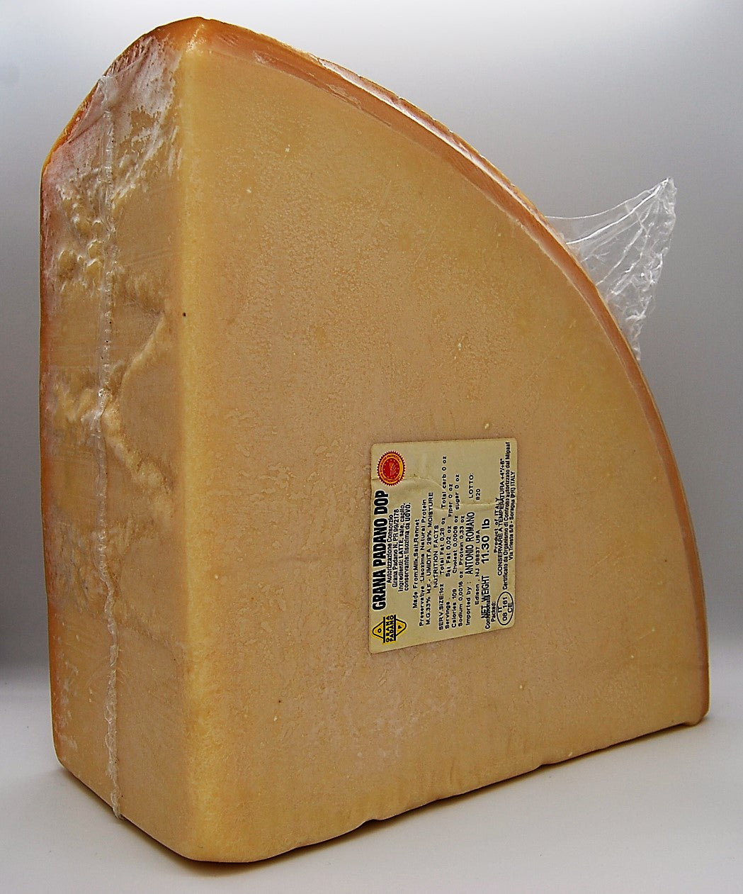 Grana Padano Cheese by Emma (10 Lbs Cut)