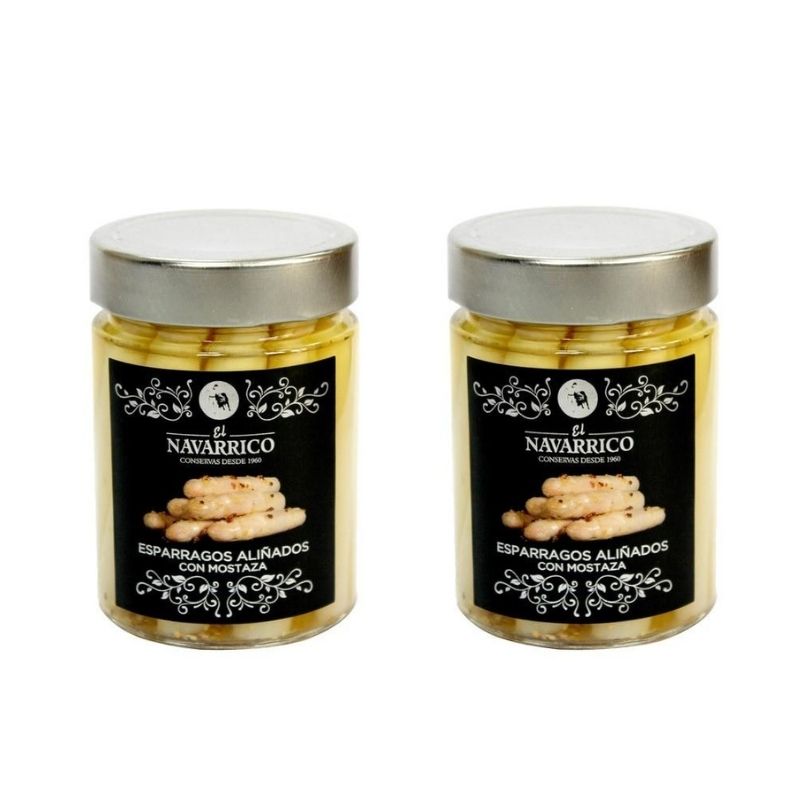 Asparagus with Mustard Marinade by El Navarrico