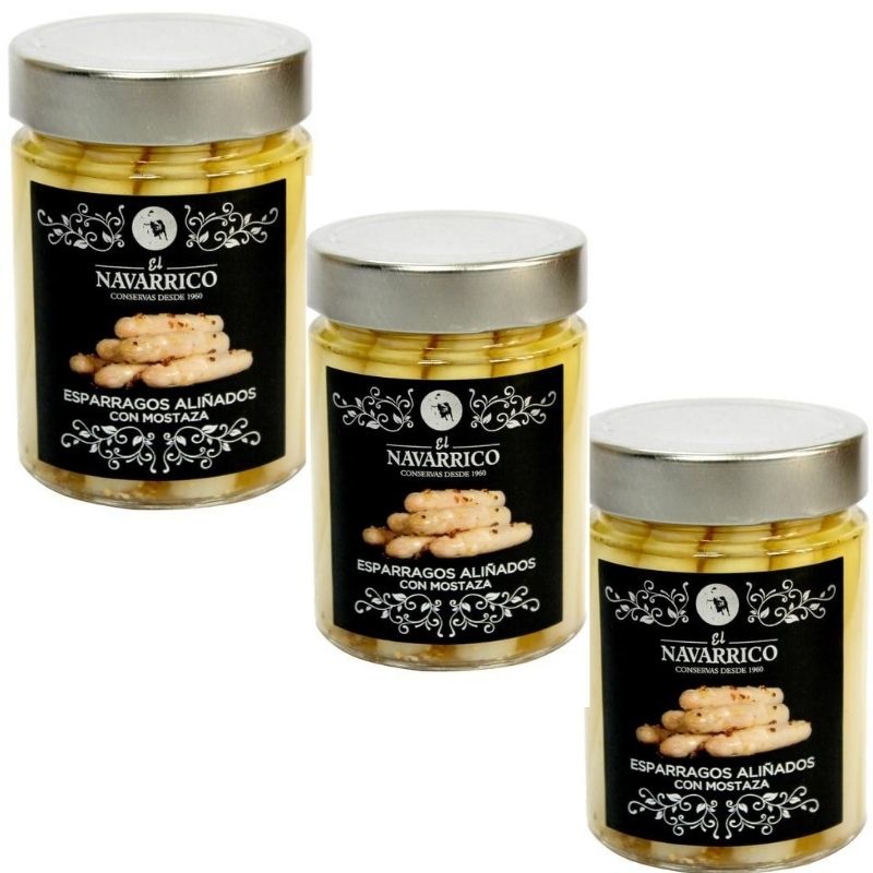 Asparagus with Mustard Marinade by El Navarrico | Exquisite