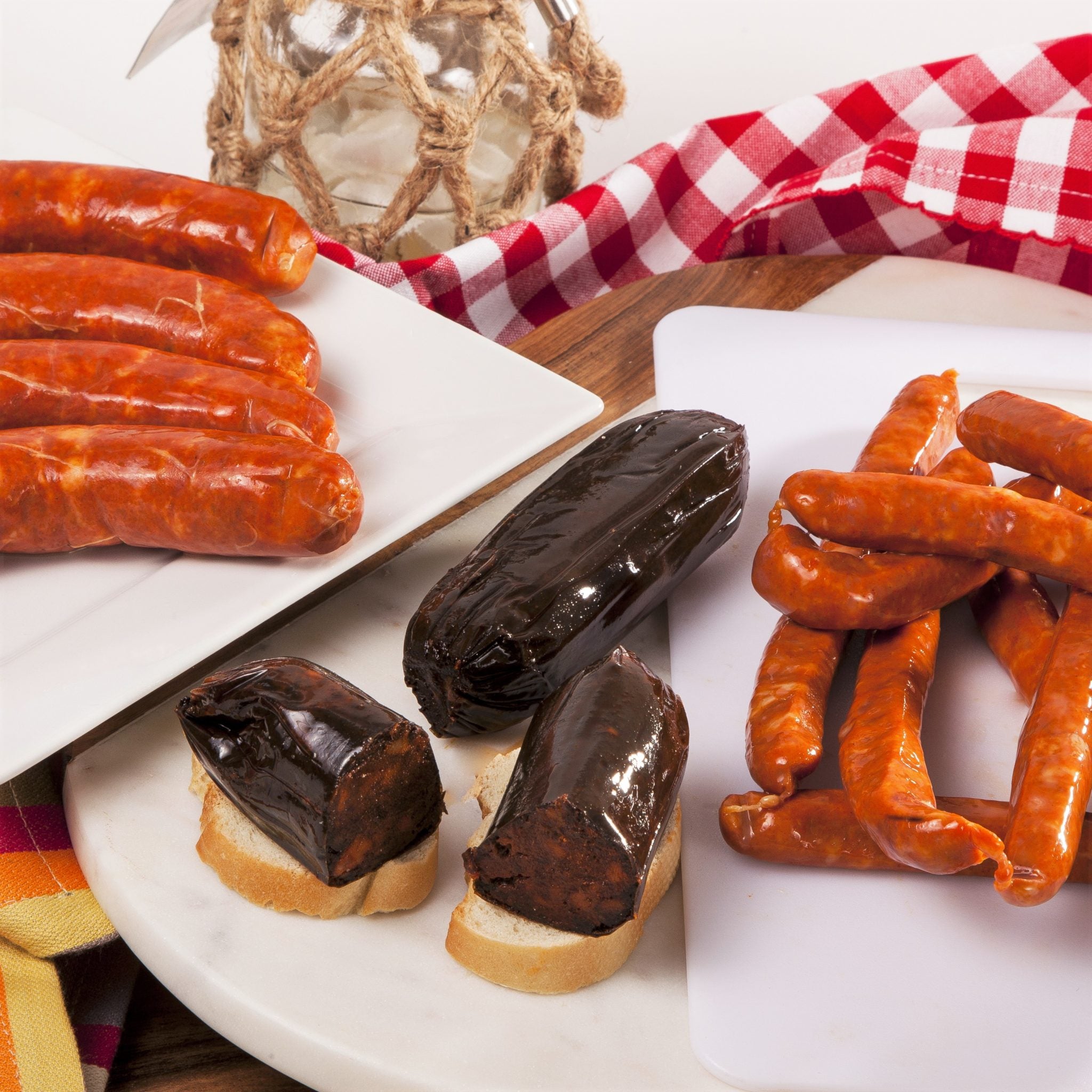 Spanish BBQ - Chistorra, Cooking Chorizo and Morcilla Iberica