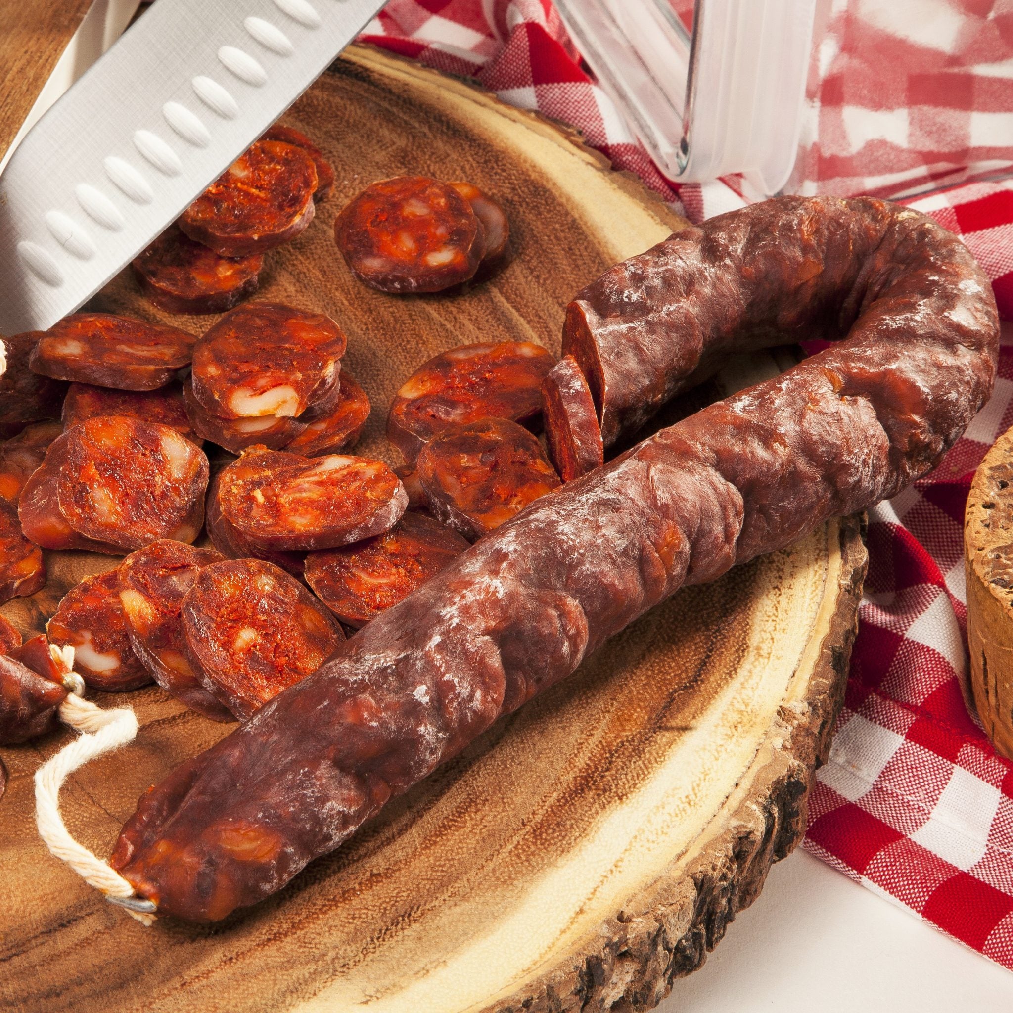Spanish Cured Meats (Chorizo, Fuet and Salchichon)