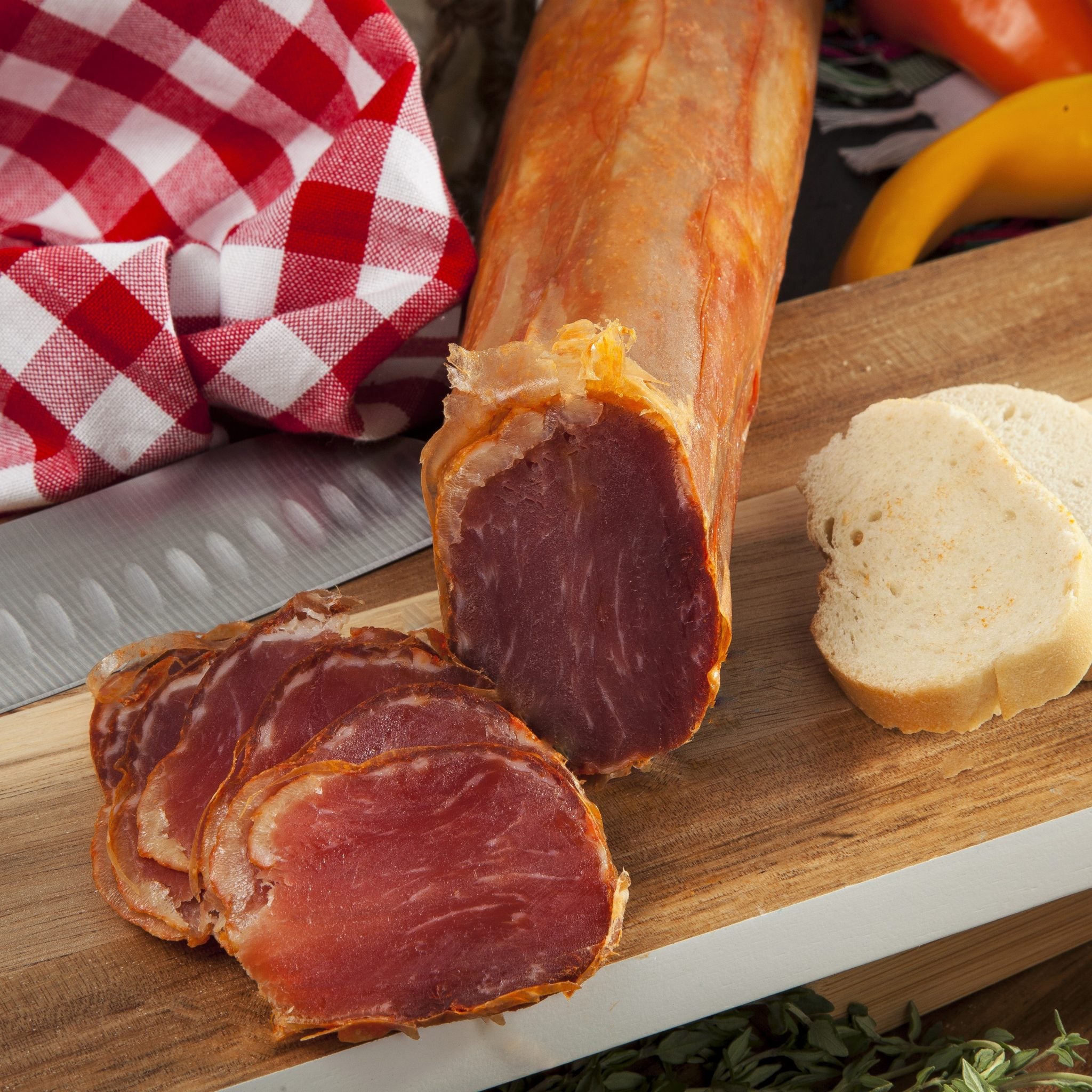 "Deluxe Pack" Acorn-fed 100% Iberico Loin, Chorizo and Salchichon 4