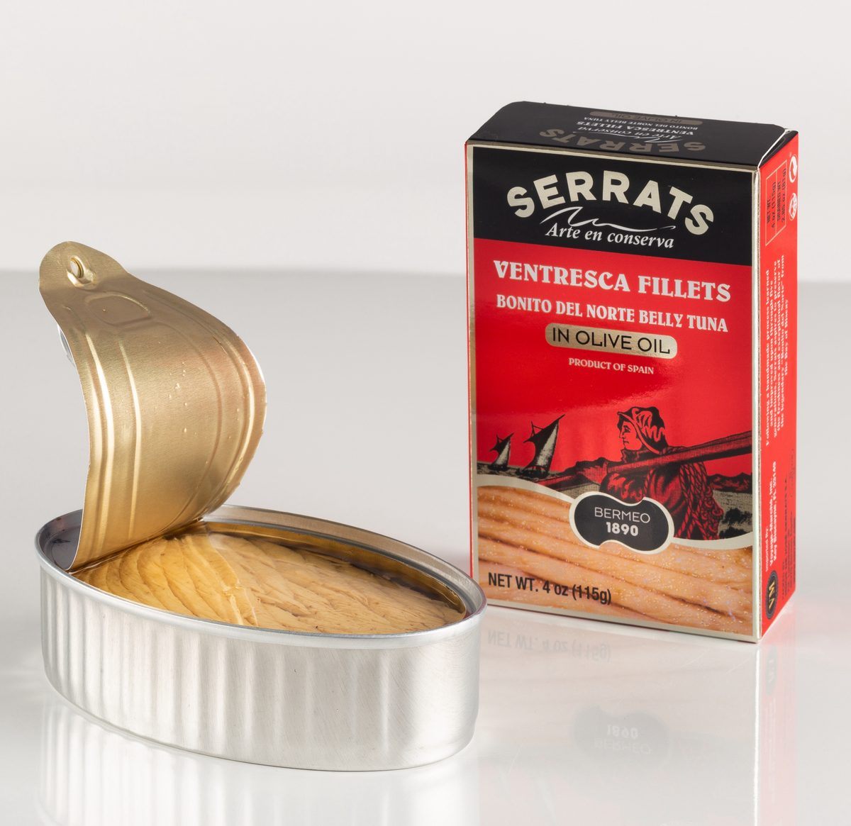 Serrats Ventresca Fillet in Olive Oil (Bonito del Norte Belly tuna) 4 Dao Gourmet Foods